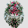 Coronas de flores para tanatorio