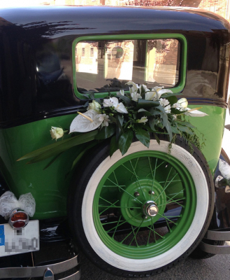 Flores para coches de Boda en Calahorra
