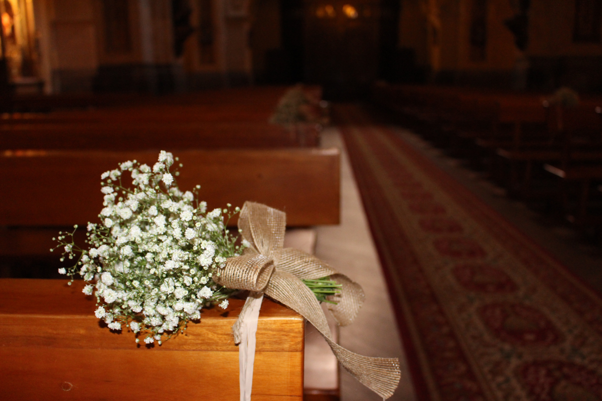 Flores para Iglesia de Boda en La Rioja