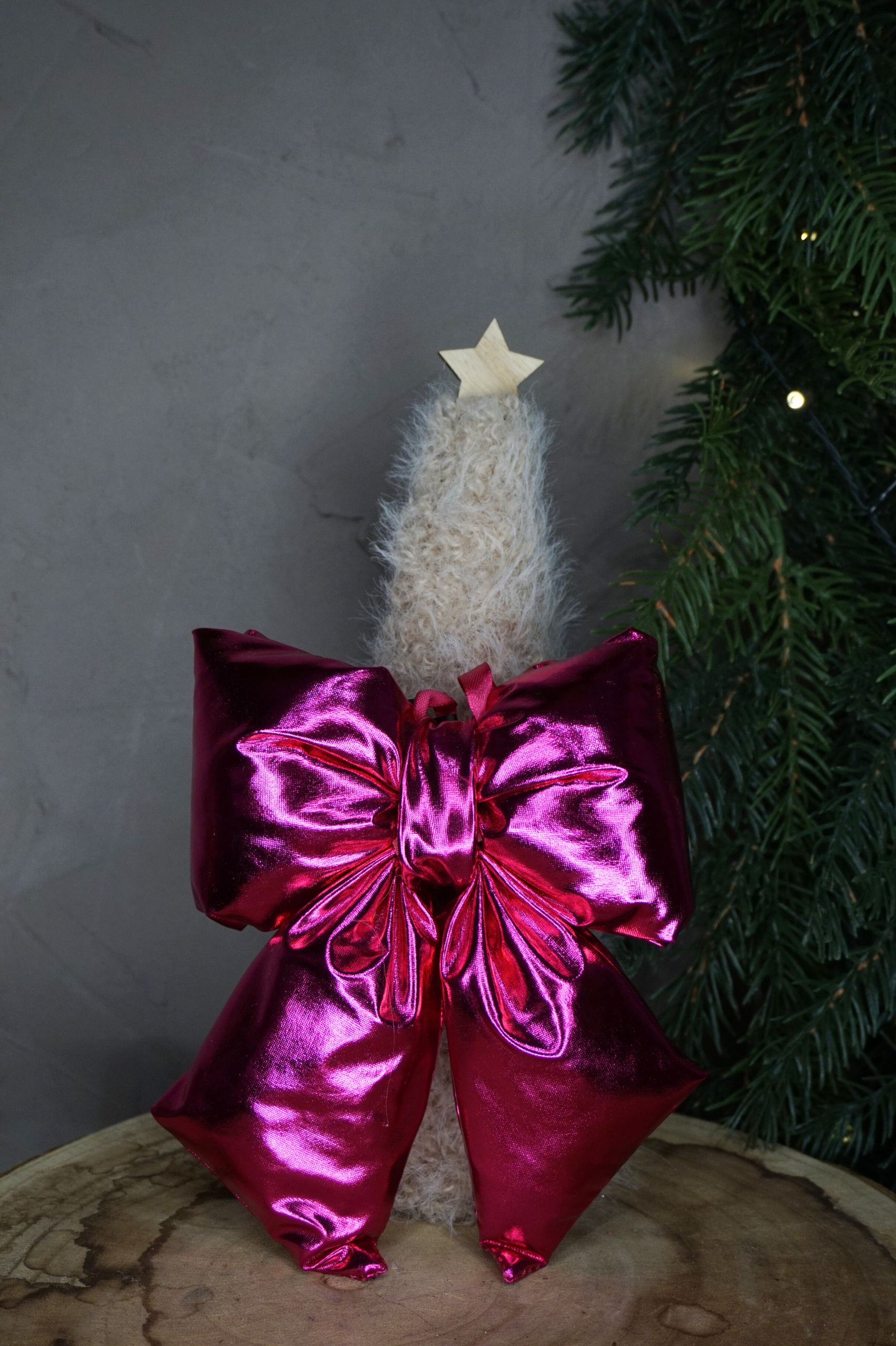 Lazo rosa efecto brillo - Imagen 3