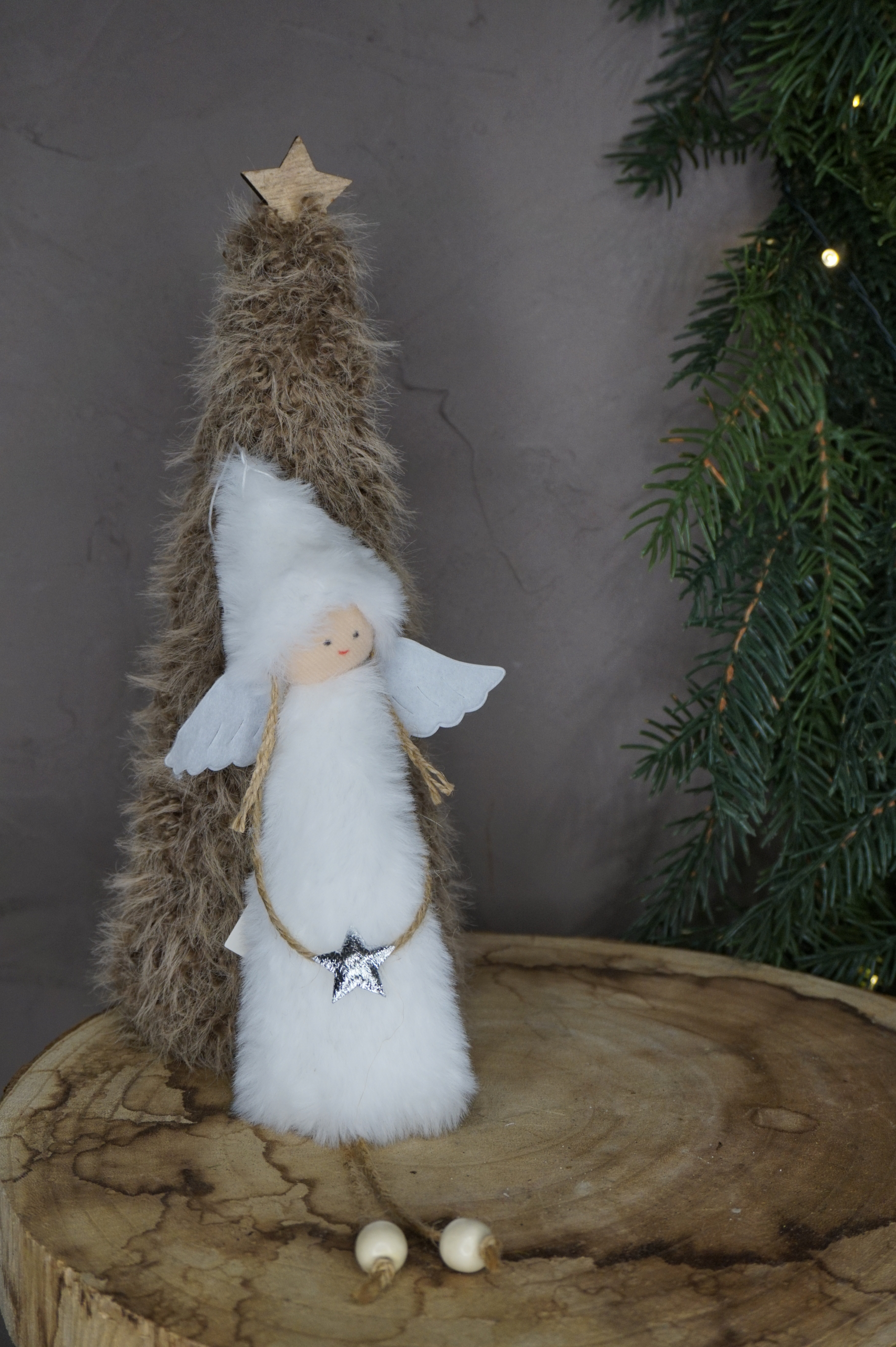 Adorno árbol -  Ángel nórdico