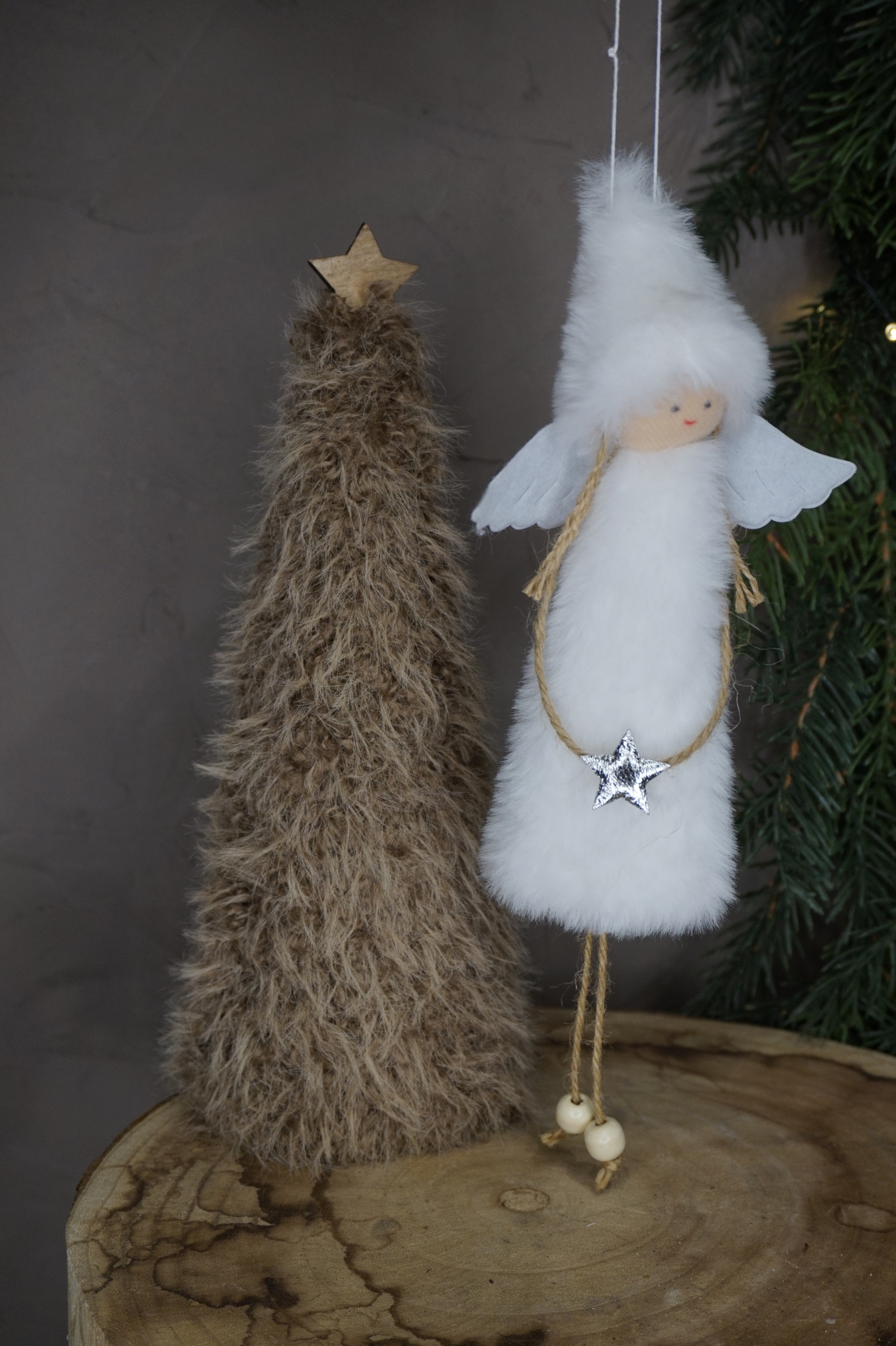 Adorno árbol - Ángel nórdico - Imagen 3