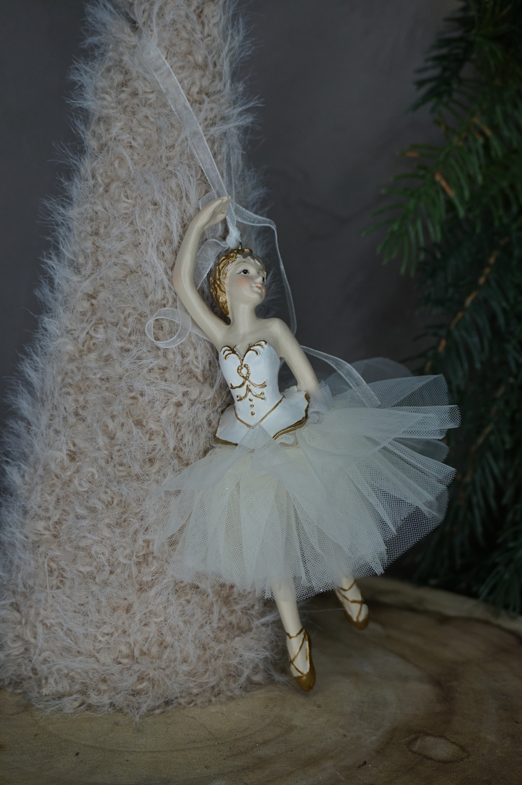 Adorno árbol - Bailarina ballet blanca - Imagen 2