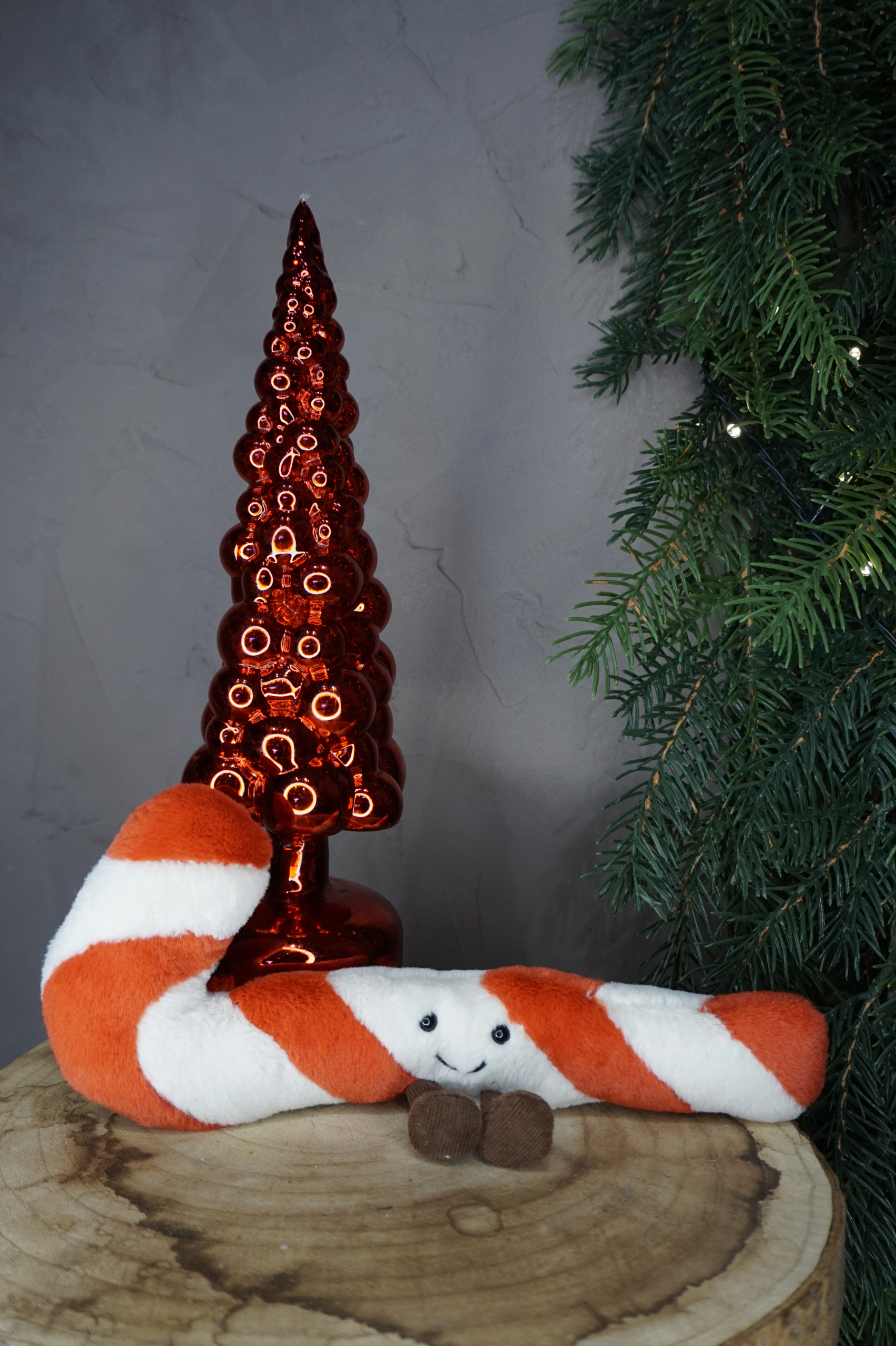 Peluche - Bastoncillo de caramelo con patitas