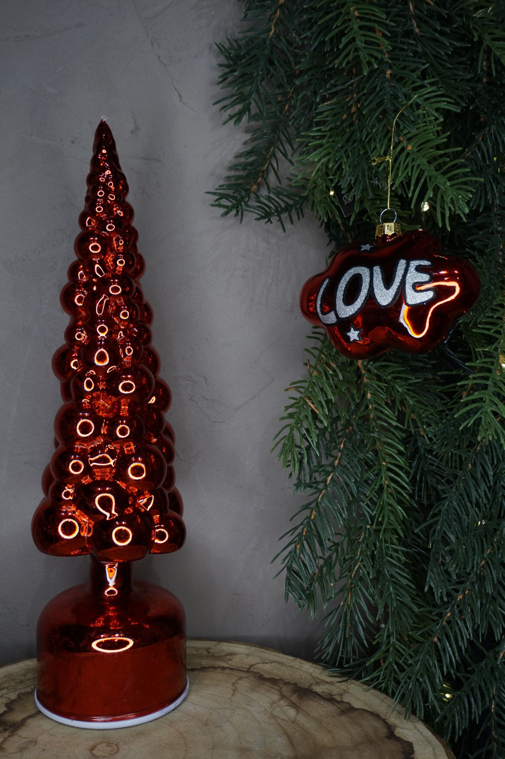 Adorno árbol - Nube con letras "LOVE" - Imagen 3