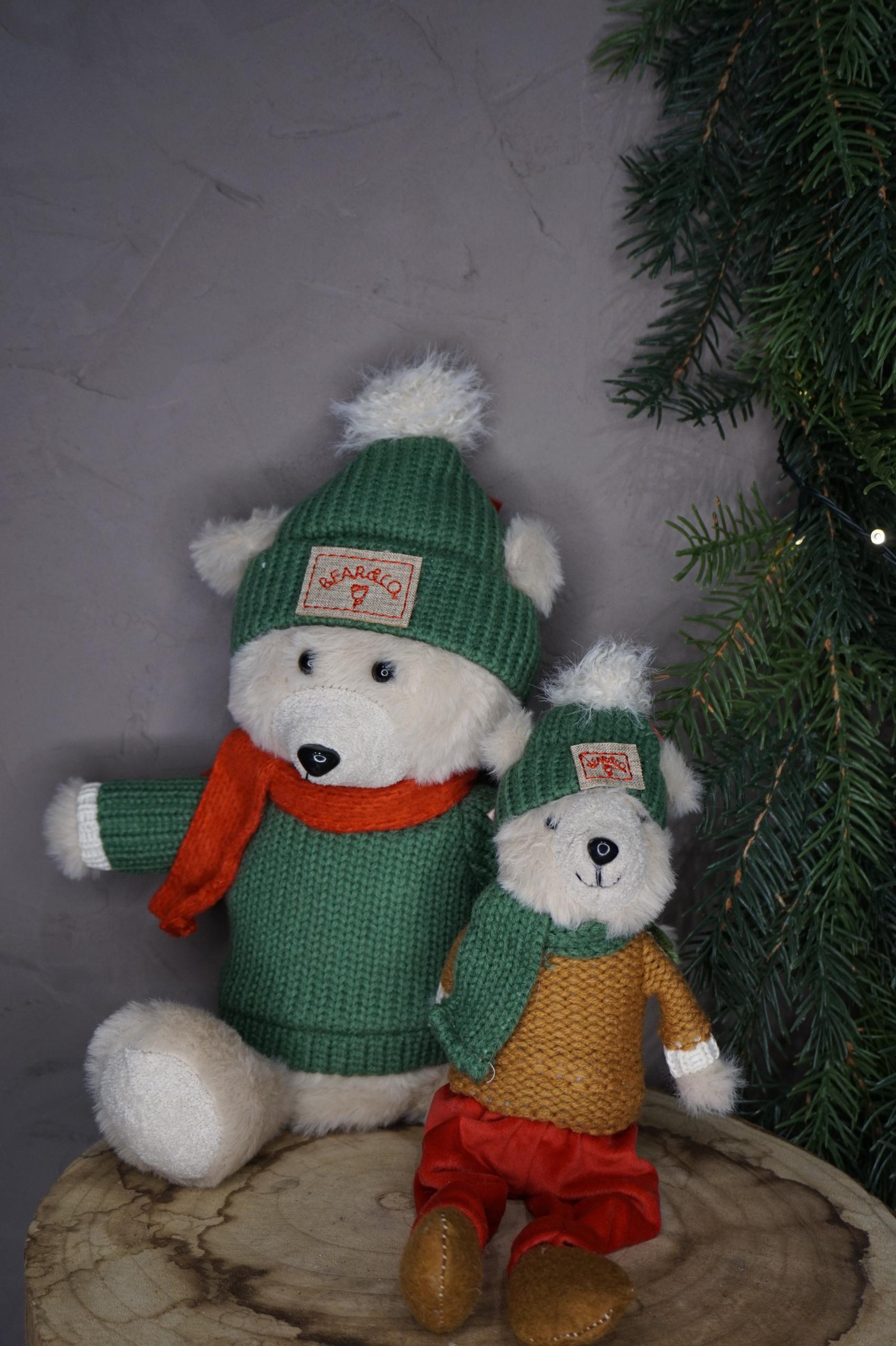 Peluche - Osito con ropa de invierno estilo urbano (Talla M) - Imagen 3