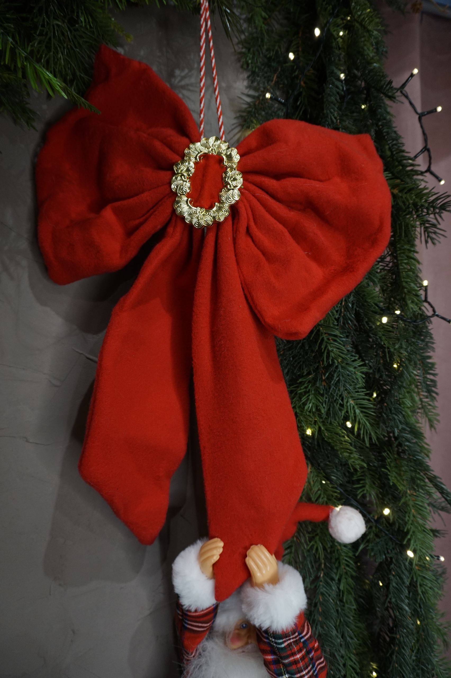 Decoración - Papá Nöel lazo bailarín - Imagen 3