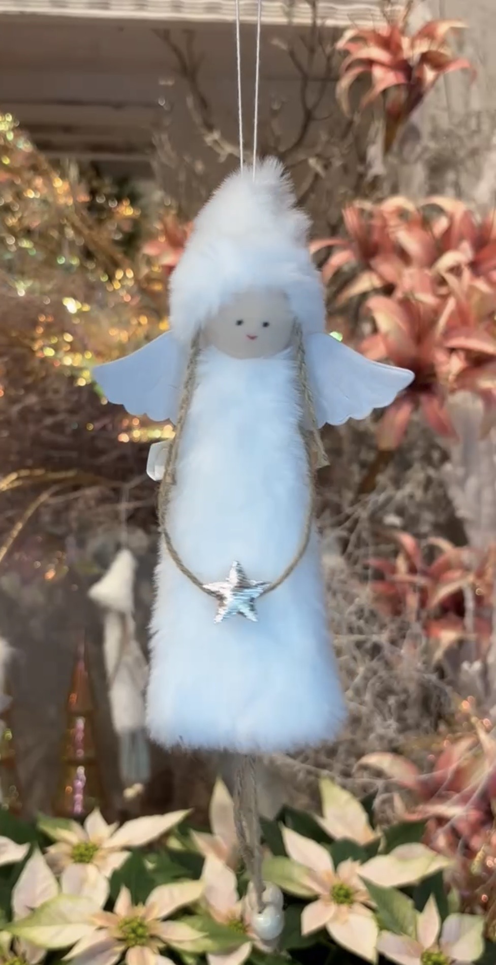 Adorno árbol -  Ángel nórdico