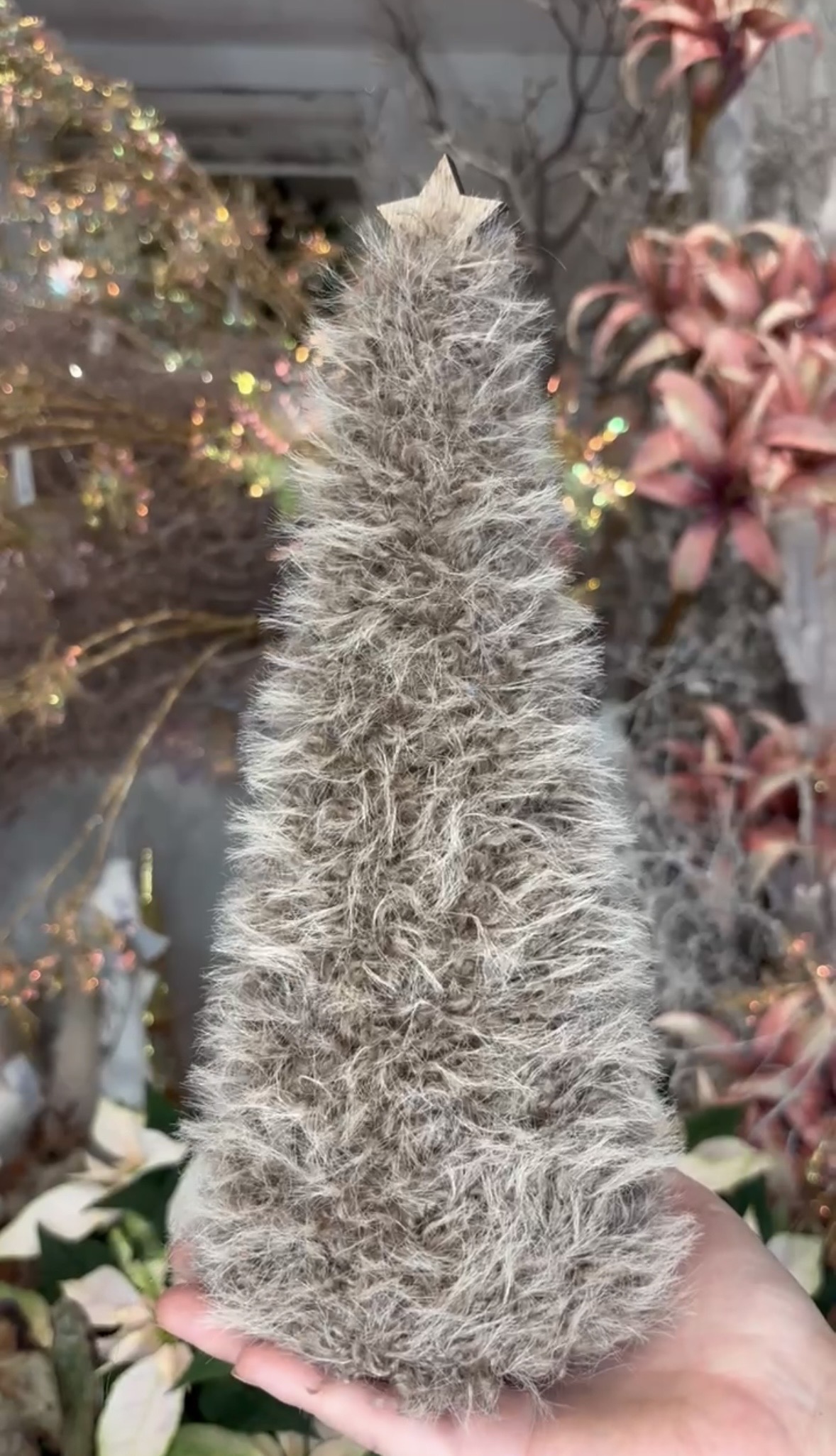 Árbol nórdico artesanal marrón