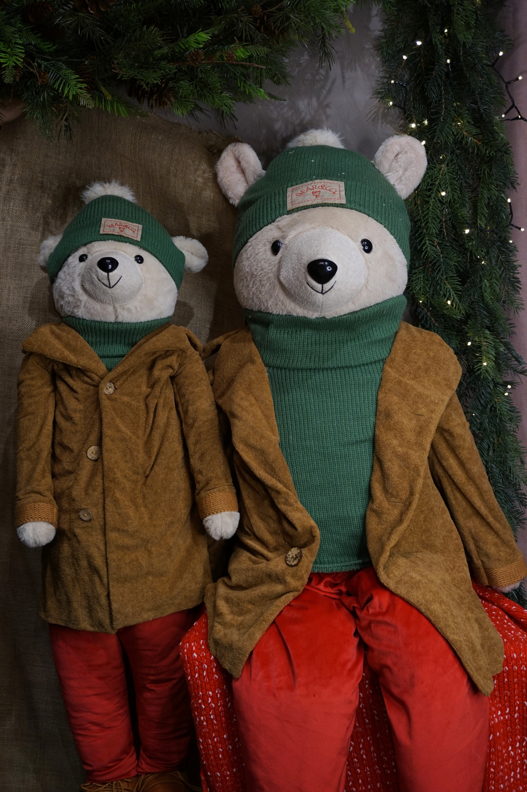 Peluche - Osito con ropa de invierno estilo urbano (Talla XL) - Imagen 5