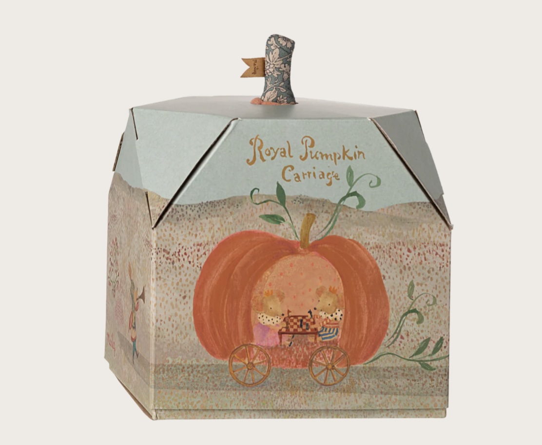 Maileg - Carroza de calabaza, ratón - Imagen 3