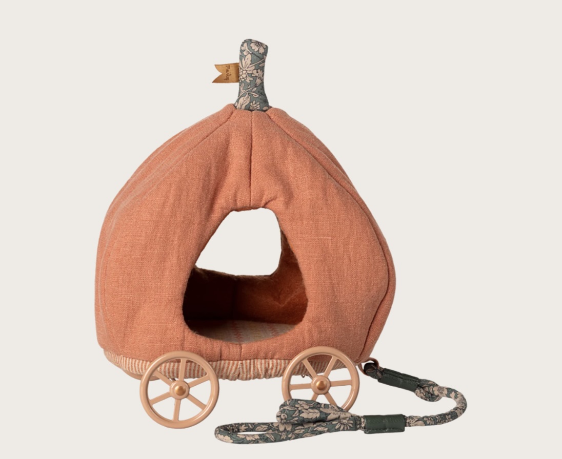 Maileg - Carroza de calabaza, ratón