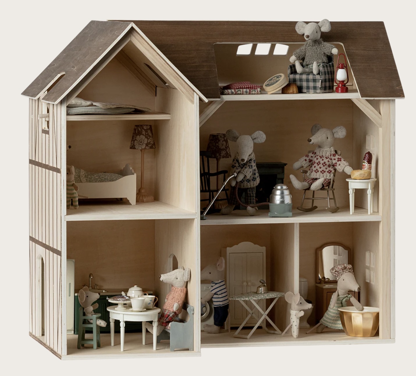 Maileg - Casa mouse hole Farmhouse - Imagen 2