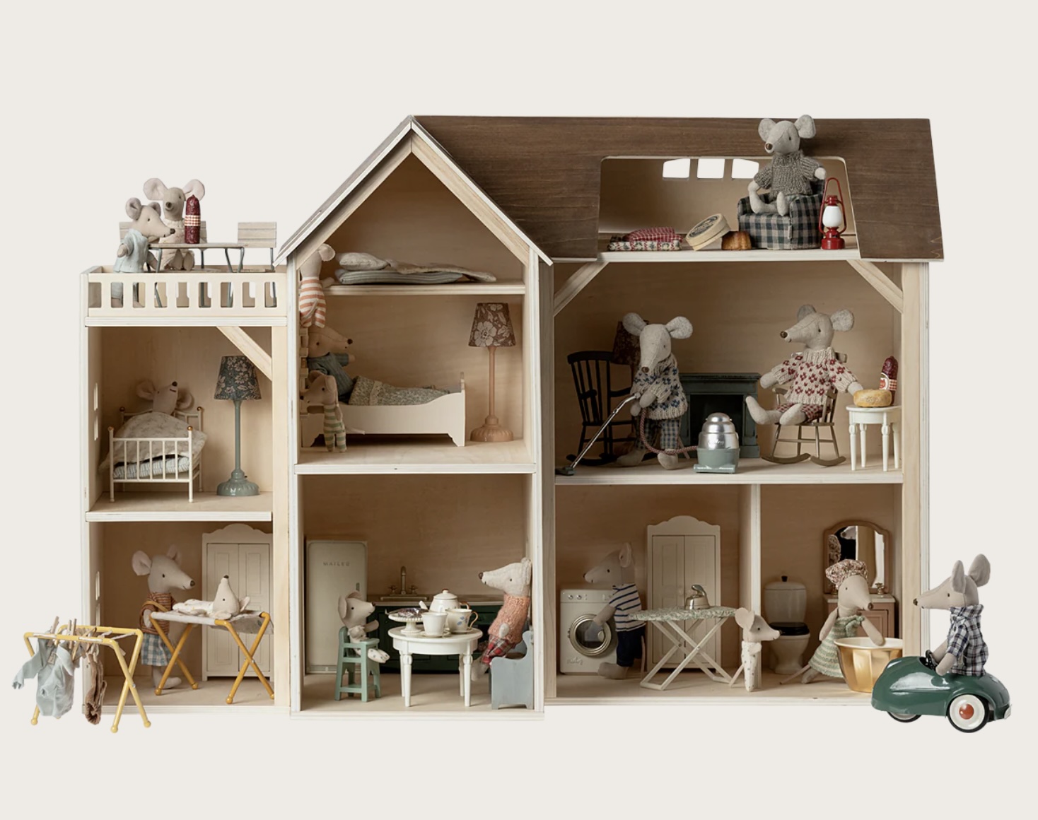 Maileg - Casa mouse hole Farmhouse - Imagen 3