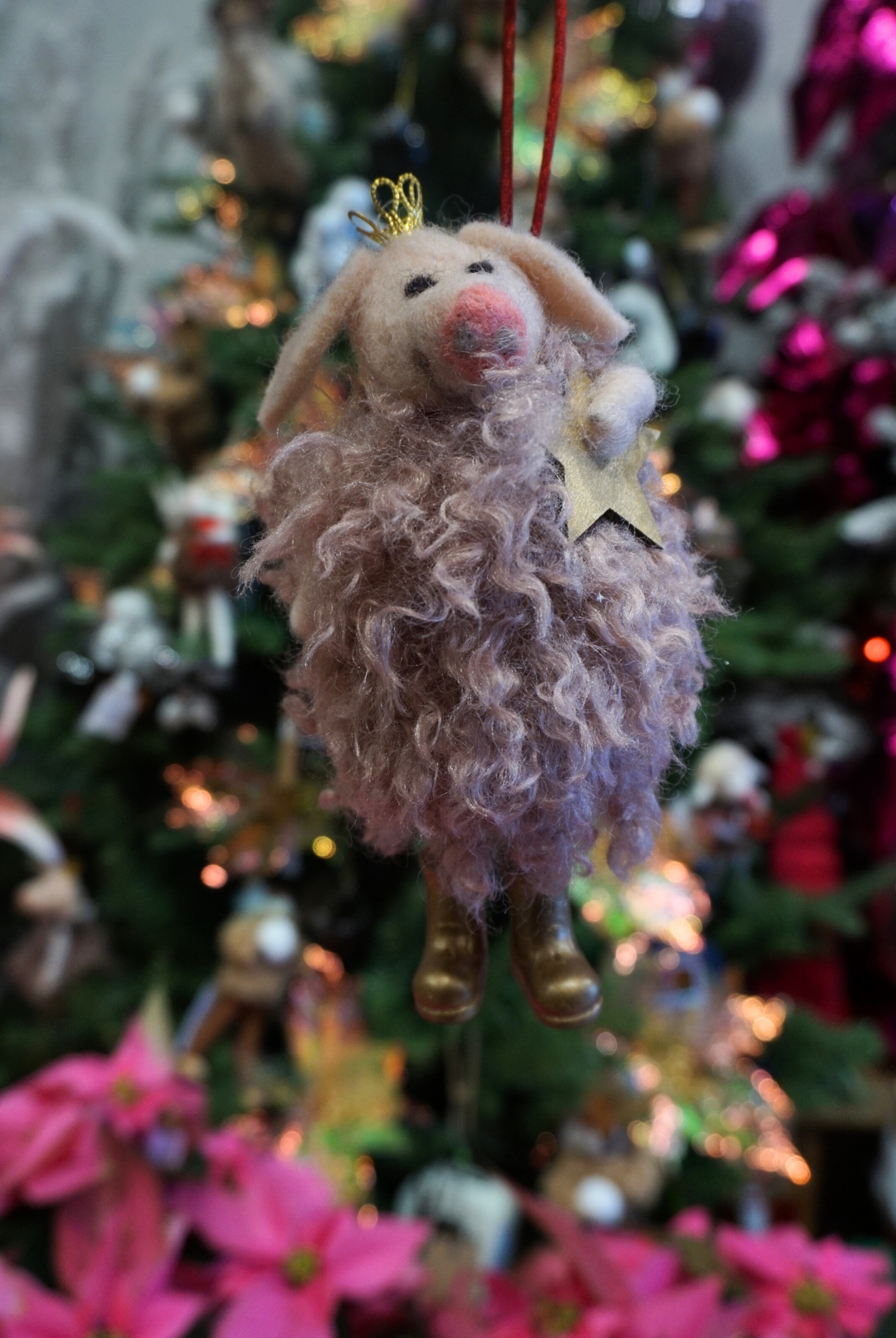 Adorno árbol - Cerdita reina - Imagen 3