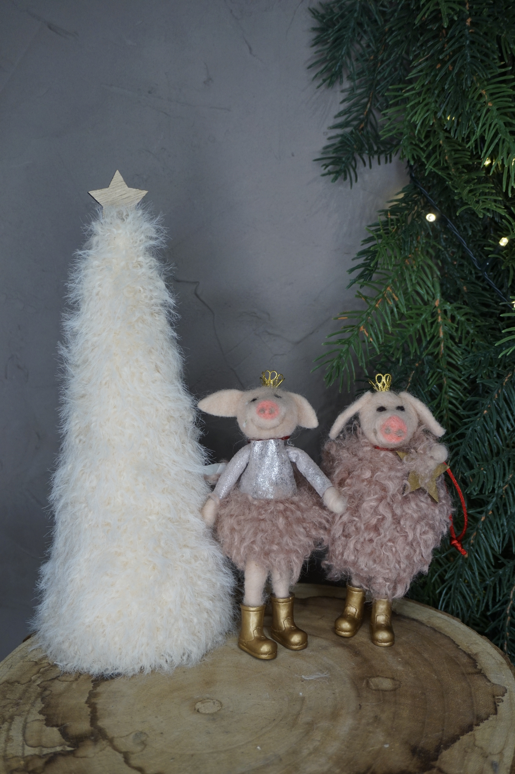 Adorno árbol - Cerdita reina - Imagen 4