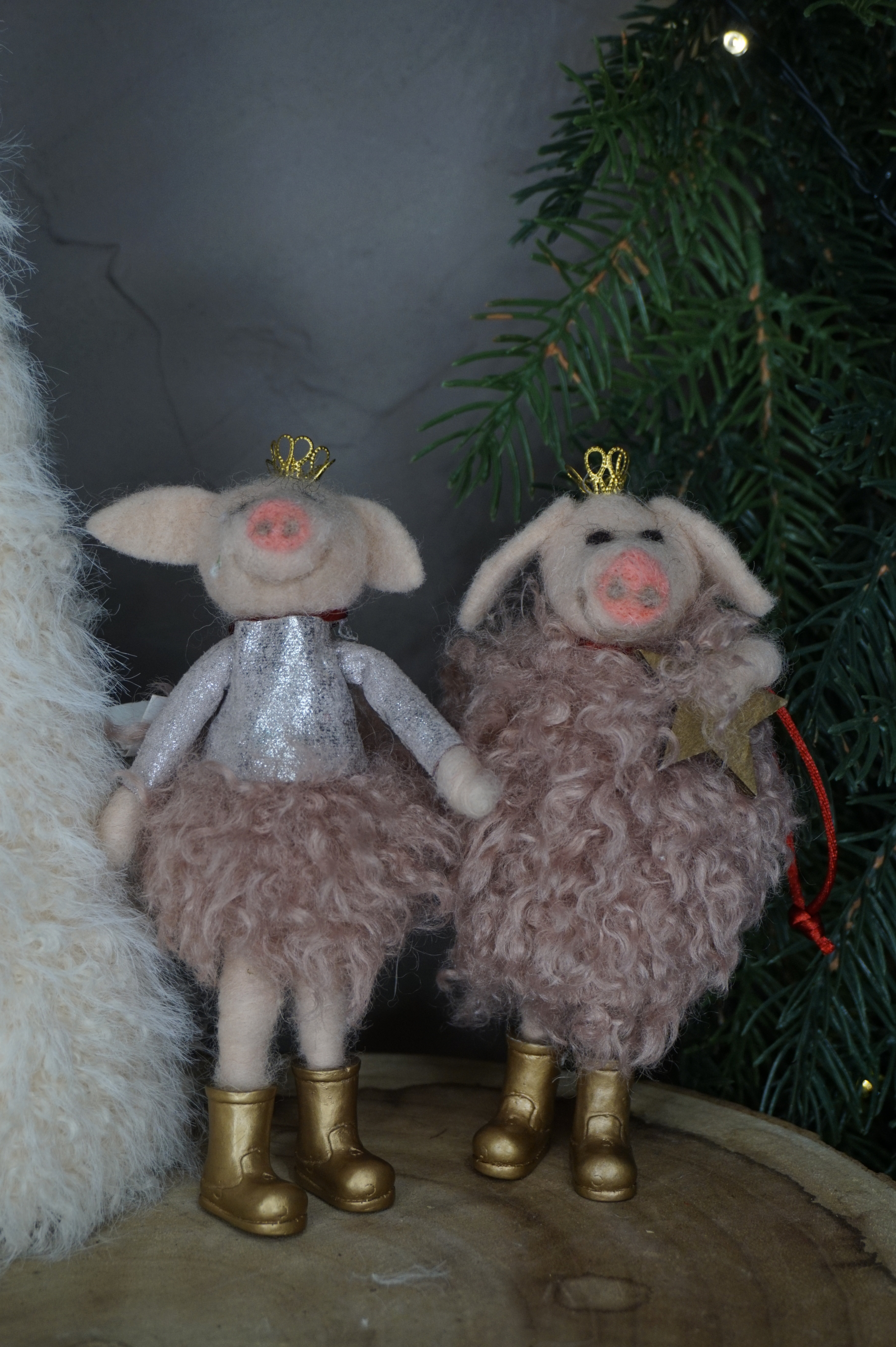 Adorno árbol - Cerdita reina - Imagen 5