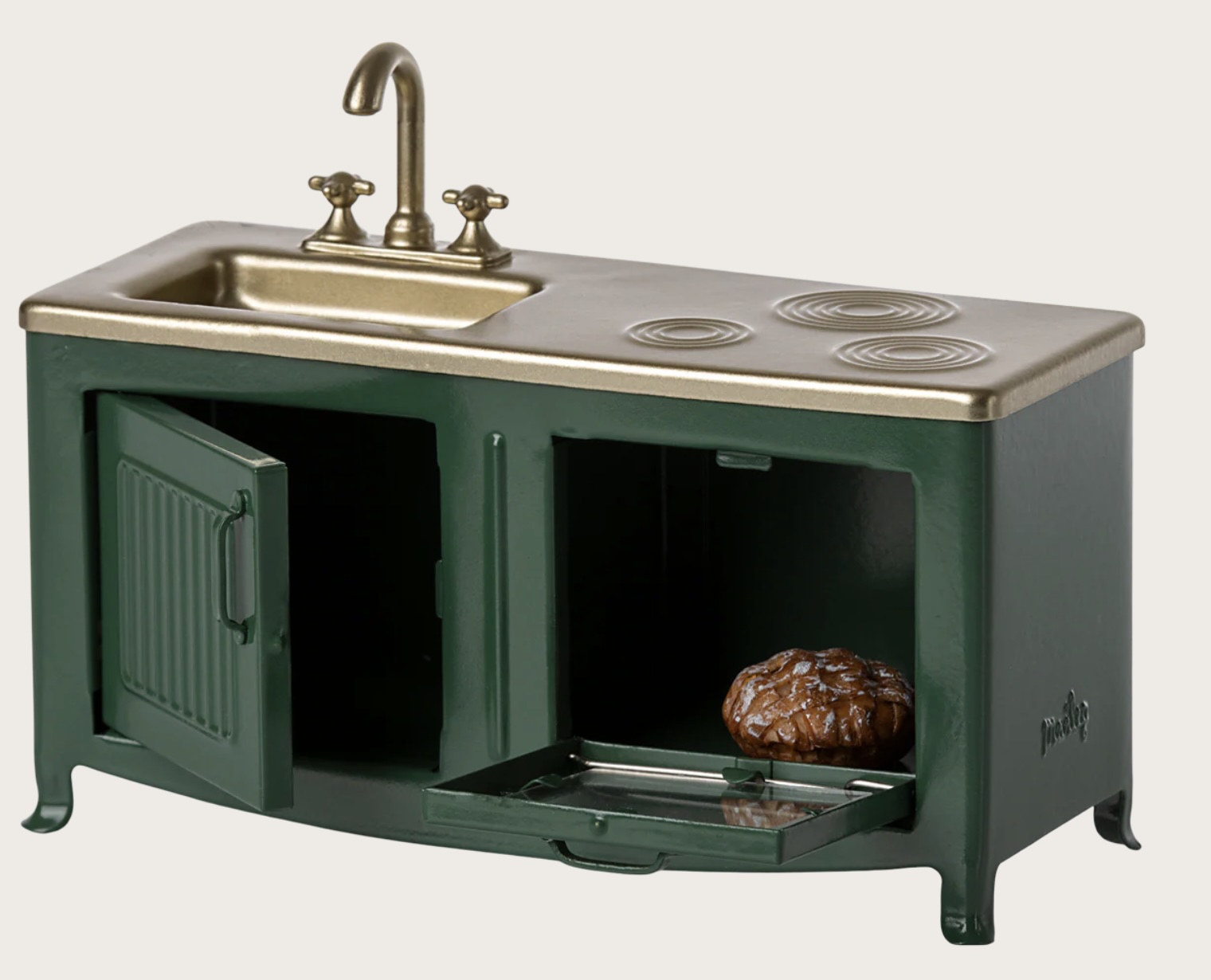 Maileg - Cocina ratón verde oscuro - Imagen 2