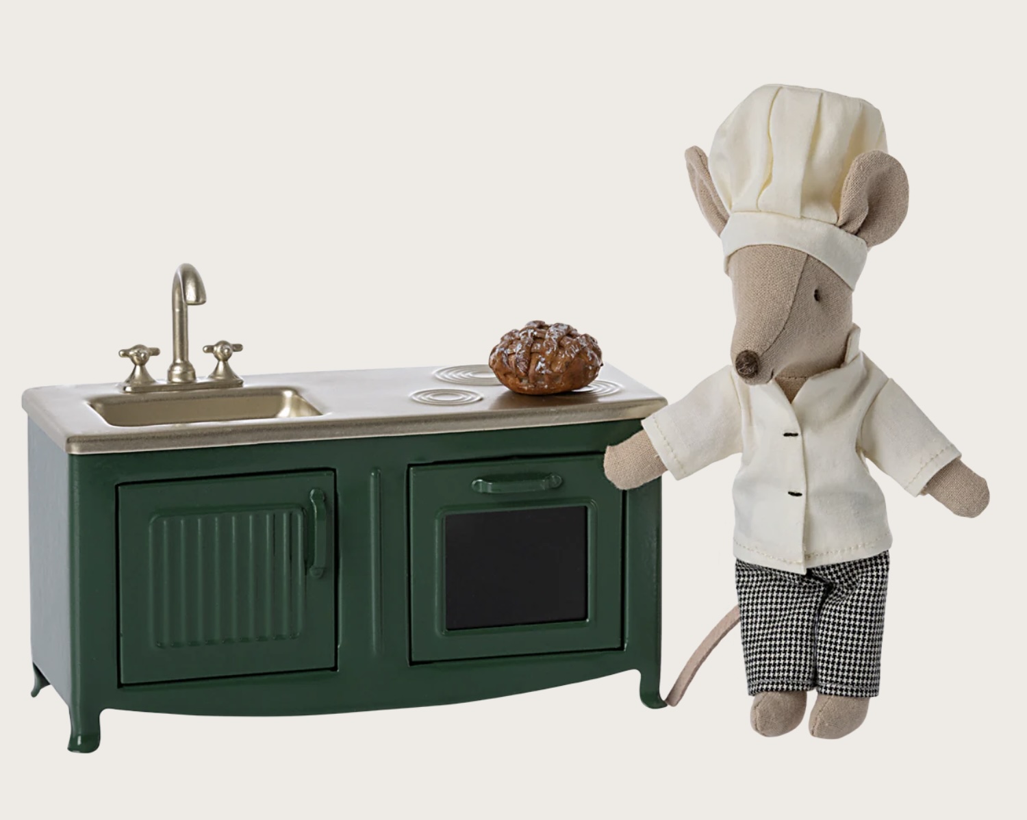 Maileg - Cocina ratón verde oscuro - Imagen 3