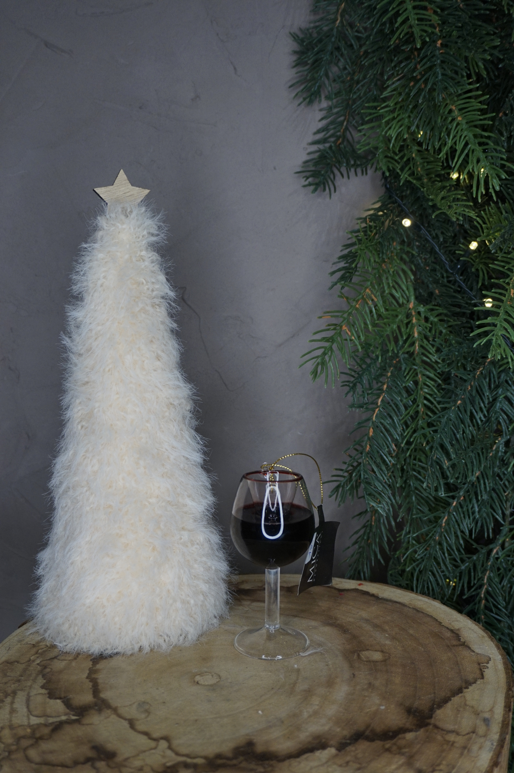 Copa de vino con líquido