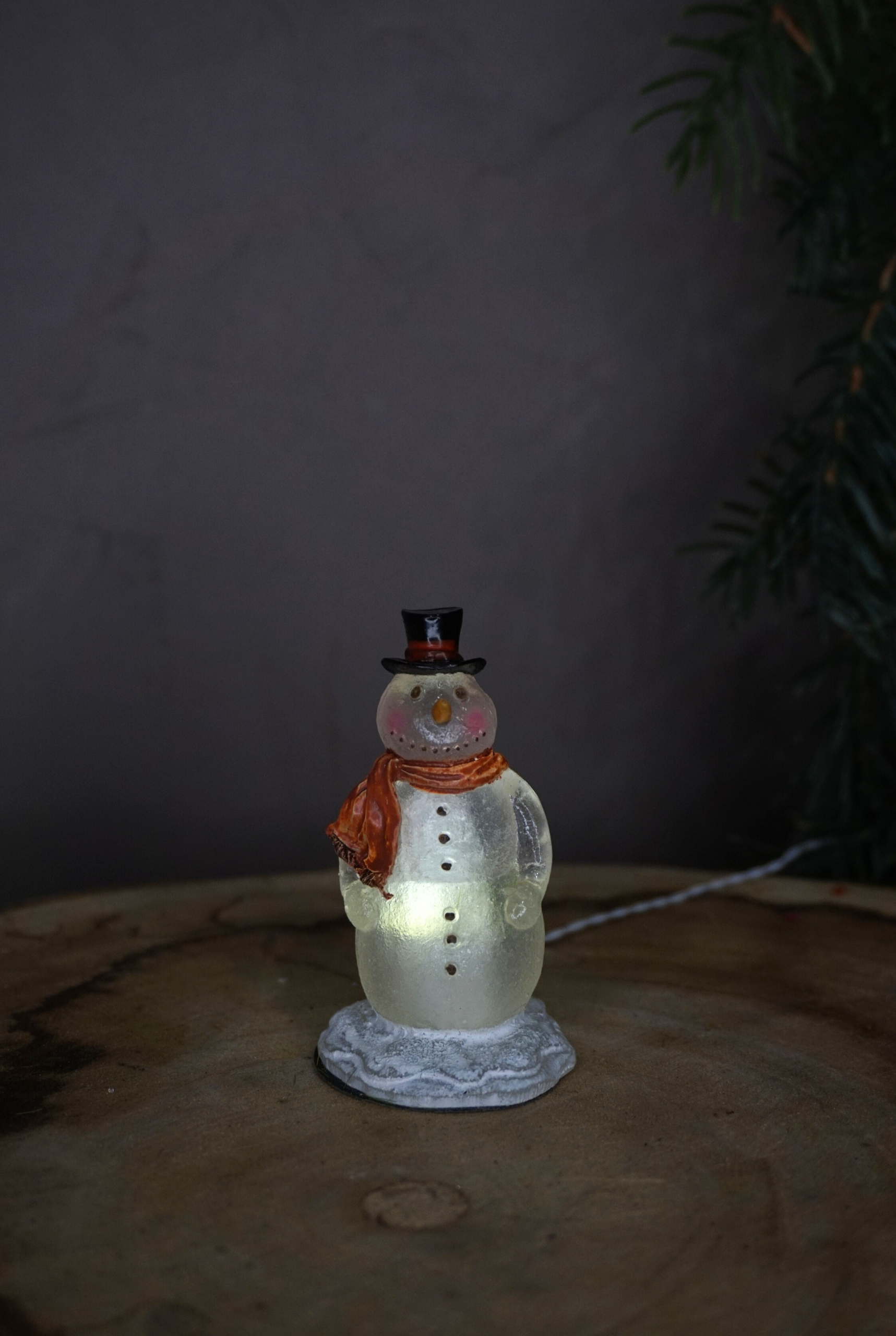 Ciudad Mágica - Muñeco de Navidad con luz