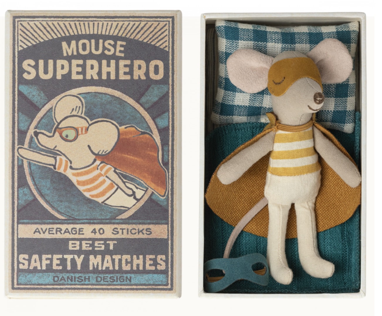 Ratón súper héroe, Hermanito en caja de cerilla